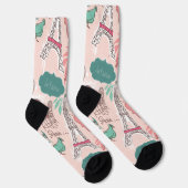 トレンディーパリエッフェル塔ホリデーソックス ソックス (右)