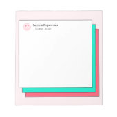 トレンディーパーソナライズされたソーシャル投稿のTo Doリスト ノートパッド (正面)