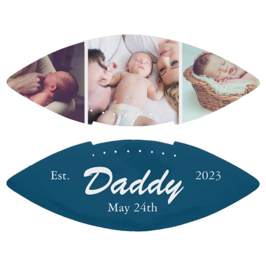 トレンディーパーソナライズされたニューダディーファーザー アメリカンフットボール (パネル)