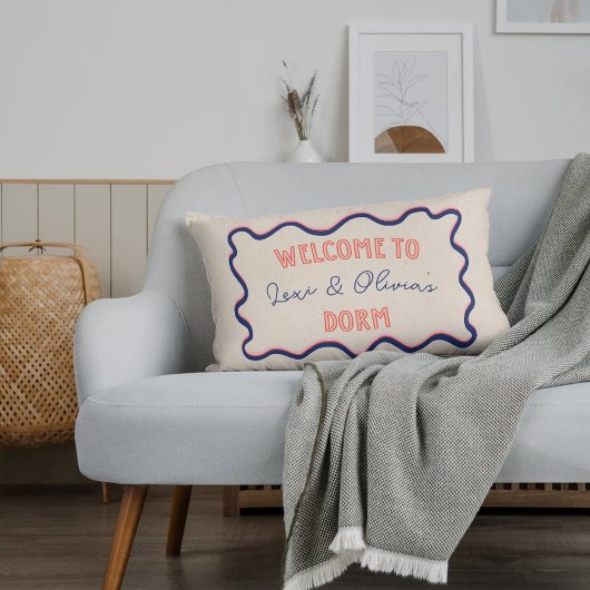 トレンディーパーソナライズされたピンクハンドドロッドドームルームメイト アクセントクッション