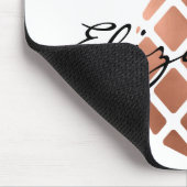 トレンディーパーソナライズされたフェイクバラ金箔パイナップル マウスパッド (コーナー)