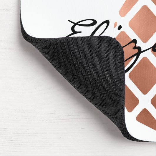 トレンディーパーソナライズされたフェイクバラ金箔パイナップル マウスパッド (コーナー)