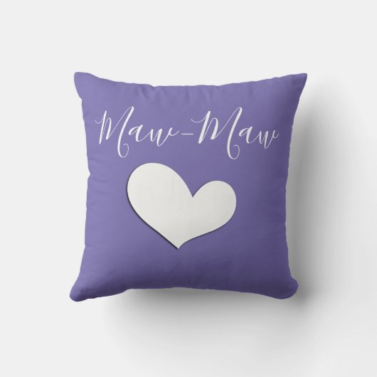 トレンディーパーソナライズされたフローラ クッション (裏面)