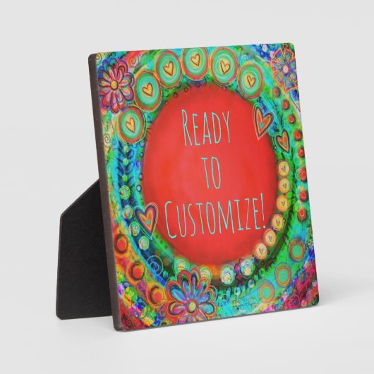 トレンディーパーソナライズされた名引用文おもしろい検査 フォトプラーク (正面)