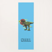 トレンディーパーソナライズされた恐竜 ヨガマット (裏面)