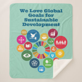 トレンディーパーソナライズされた贈与 シェルパブランケット