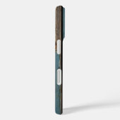 トレンディーパーソナライズされた野球の名前とナンバーウッド Case-Mate iPhoneケース (裏面 / 右)