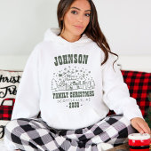 トレンディーパーソナライズされた雪だるまファミリークリスマス Tシャツ