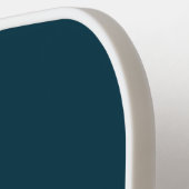 トレンディーパーソナライズされた青白ブルーデザイン ピックルボールラケット (左詳細)