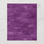 トレンディーパープルドッググルーミングフライヤー – Personalizable チラシ (裏面)