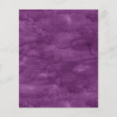 トレンディーパープルドッググルーミングフライヤー – Personalizable チラシ (裏面)