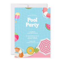 トレンディーパーム春プールパーティー誕生日