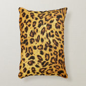 トレンディーヒョウ：スキンデザインパターン。 アクセントクッション (正面(垂直))
