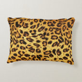 トレンディーヒョウ：スキンデザインパターン。 アクセントクッション (裏面)