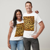トレンディーヒョウ:スキンデザインパターン。 Tシャツ (ユニセックス)