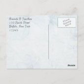 トレンディービクトリアンレディヴィンテージありがとう ポストカード (裏面)