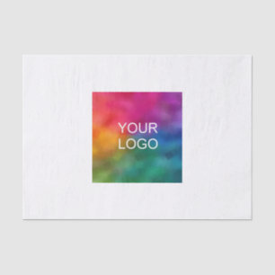 トレンディービジネスロゴはこちらテンプレートプレーン 薄葉紙