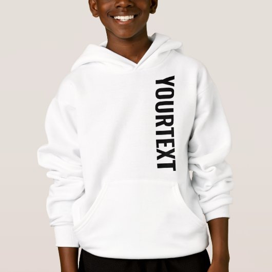 トレンディービッグカスタムフォント文字テンプレートキッズボーイズ (正面)