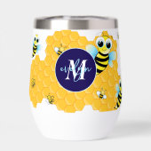 トレンディービッグブルーアイズビー&ハイブ (背面)