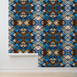 トレンディービューティフル海ブルー金ゴールドコレクション 壁紙