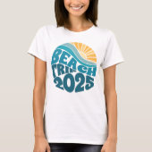 トレンディービーチシャツ – かわいい女性のための夏のシャツ Tシャツ (正面)