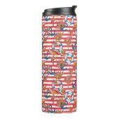 トレンディービーチパターン タンブラー (回転左)