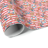 トレンディービーチパターン ラッピングペーパー (ロールコーナー)