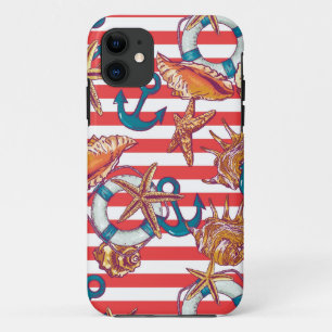 トレンディービーチパターン iPhone 11 ケース