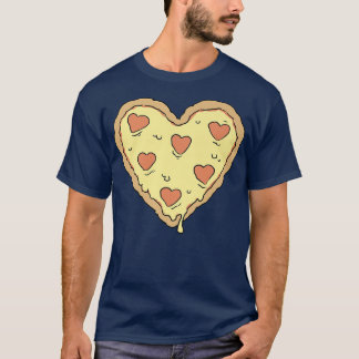 トレンディーピザハートフードユーモア33365665 Tシャツ
