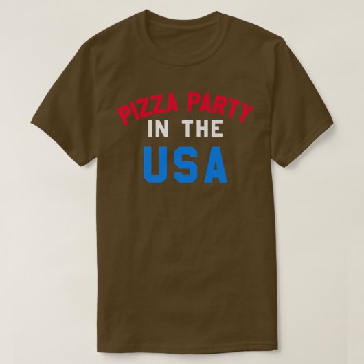 トレンディーピザパーティーIn The Usa Tet Stack 33475678 Tシャツ (デザイン正面)