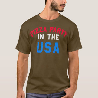 トレンディーピザパーティーIn The Usa Tet Stack 33475678 Tシャツ