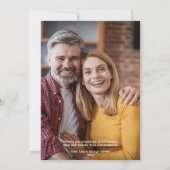 トレンディーピックボールオーナメントグリーンクリスマスフォト シーズンカード (裏面)