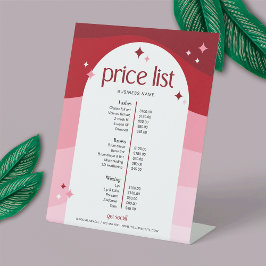 トレンディーピンクアーチ爪、 ネイル美しいスパロゴ価格表 台座サイン