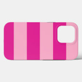 トレンディーピンクカバナストライプタフケースiPhone Case-Mate iPhoneケース (裏面 (横))
