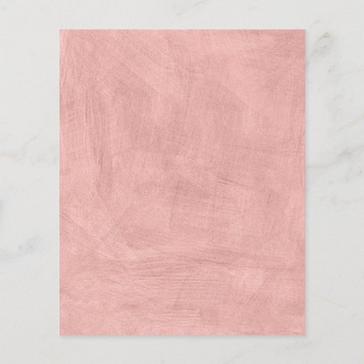 トレンディーピンクドッグシルエットドッグウォーカーフライヤー チラシ (裏面)