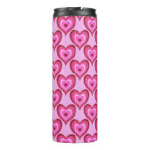 トレンディーピンクハートバレンタインデー タンブラー (裏面)