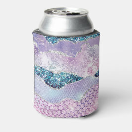 トレンディーピンクパープルシルバーゲート 缶クーラー