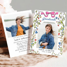 トレンディーピンクリボン2写真卒業パーティー