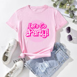 トレンディーピンクレッツパーティーバチェロレッテ Tシャツ<br><div class="desc">トレンディーレトロピンクレッツゴーバチェロレッテTシャツ – 複数のスタイル、サイズ、色で利用可能。</div>