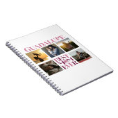 トレンディーピンク最高のマーEver Photo Collage ノートブック (右側)