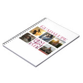 トレンディーピンク最高のマーEver Photo Collage ノートブック (左側)