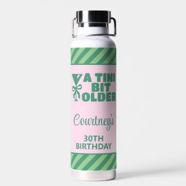 トレンディーピンク&グリーンA Tiniビット30歳の誕生日 ウォーターボトル