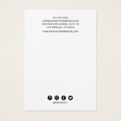 トレンディーピンク&金ゴールド瑪瑙ヘアクリップディスプレイ (裏面)