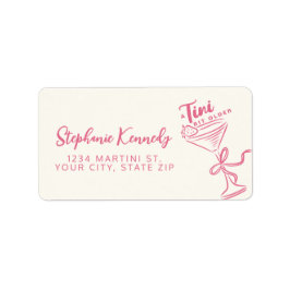 トレンディーピンクA Tiniビット30歳の誕生日 ラベル