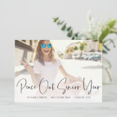 トレンディーピースアウトフォトスクリプト卒業 案内状 (スタンド正面)