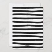 トレンディーピースホリデーフォトカード-ブラック シーズンカード (裏面)