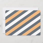 トレンディーピーチ&グレイ保存日付 セーブザデート (裏面)