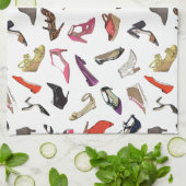 トレンディーファッションシューズキッチンタオル キッチンタオル (折り畳み)