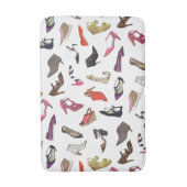 トレンディーファッションシューズ浴用マット敷物 バスマット (正面縦)