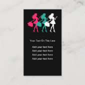 トレンディーファッションテーマ名刺 名刺 (正面)